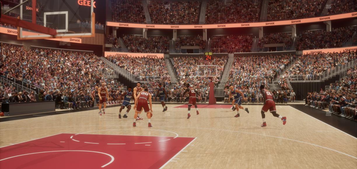 State Farm Arena - Section Floor 6 Seat View