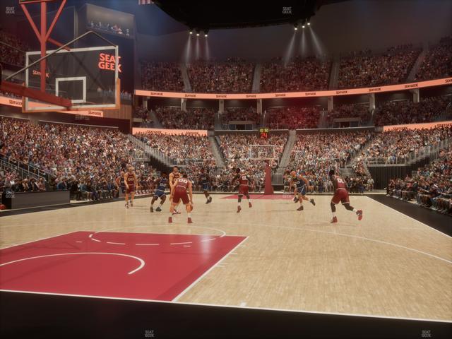 State Farm Arena - Section Floor 6 Seat View