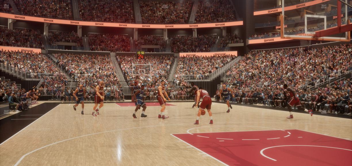 State Farm Arena - Section Floor 7 Seat View