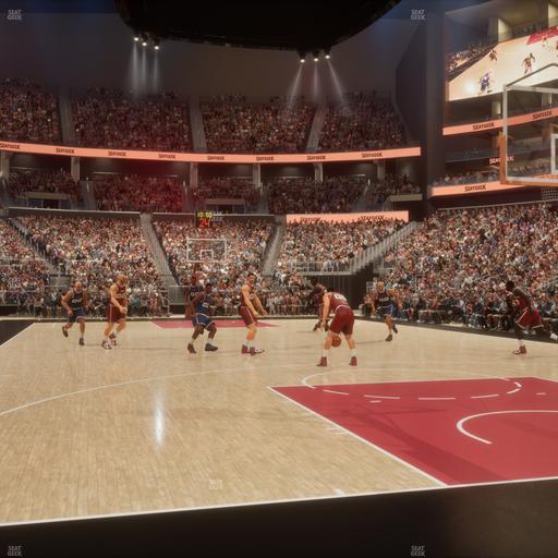 State Farm Arena - Section Floor 7 Seat View