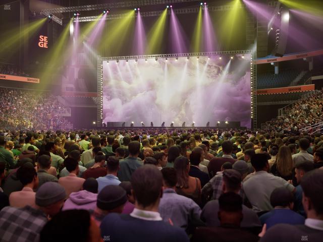 State Farm Arena - Section Floor 7 Seat View