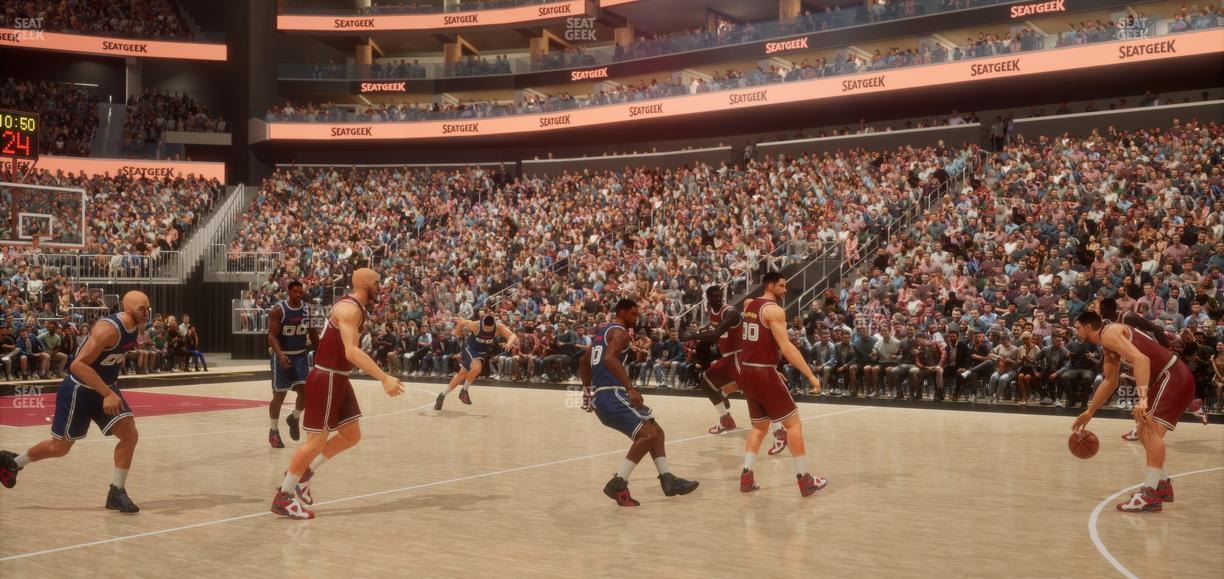 State Farm Arena - Section Floor 8 Seat View