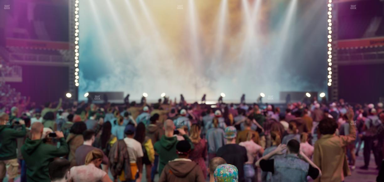 State Farm Arena - Section Ga Floor Seat View