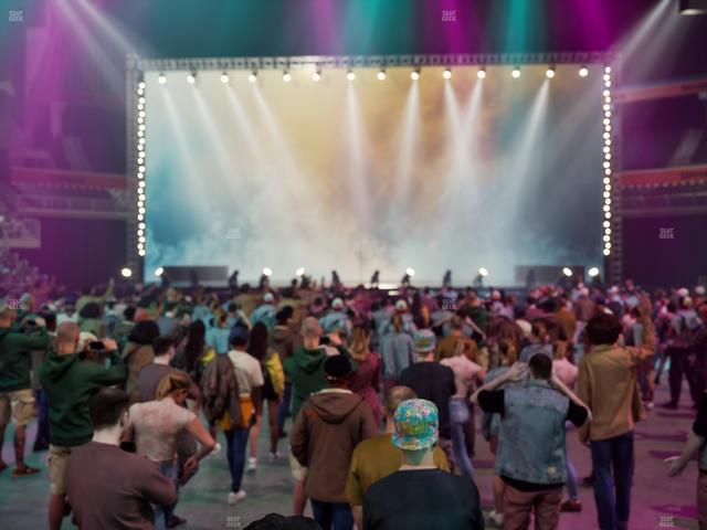 State Farm Arena - Section Ga Floor Seat View