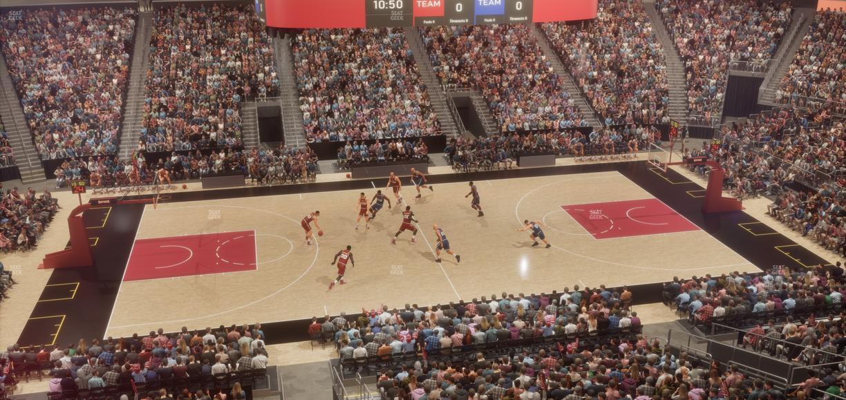 State Farm Arena - Section Loft Suite 12 Seat View