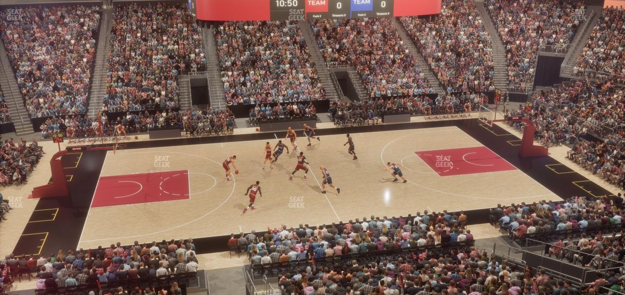 State Farm Arena - Section Loft Suite 12 Seat View