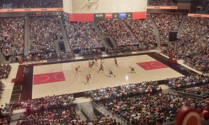 State Farm Arena - Section Loft Suite 13 Seat View