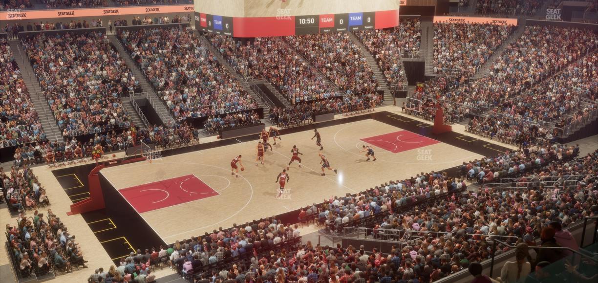 State Farm Arena - Section Loft Suite 16 Seat View