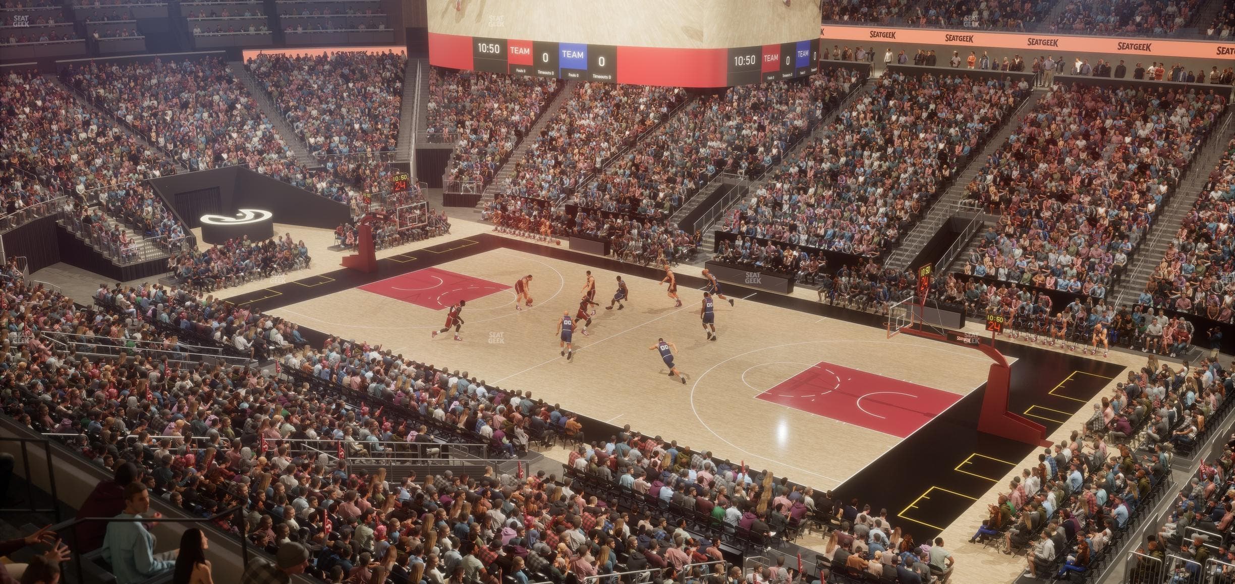 State Farm Arena - Section Loft Suite 3 Seat View
