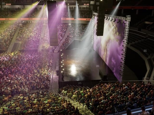 State Farm Arena - Section Loft Suite 4 Seat View