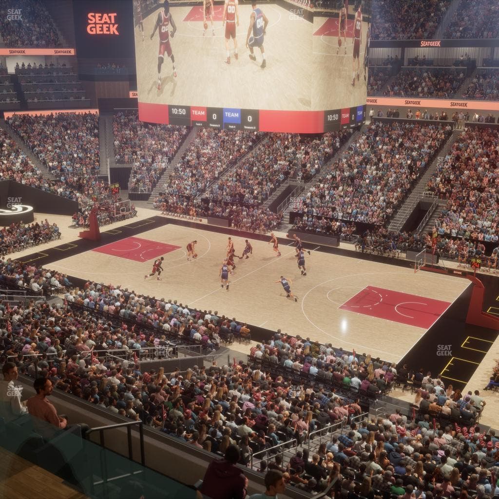 State Farm Arena - Section Loft Suite 4 Seat View