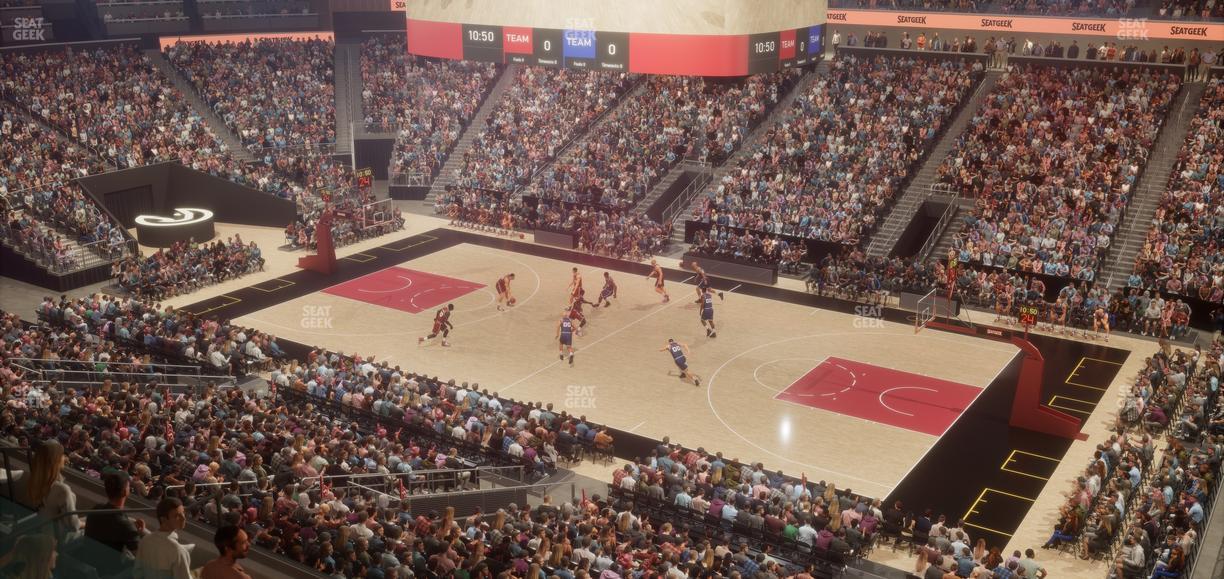 State Farm Arena - Section Loft Suite 4 Seat View