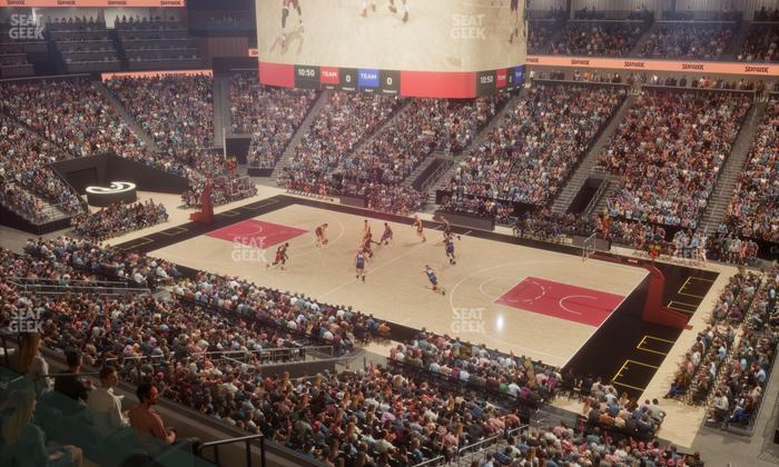 State Farm Arena - Section Loft Suite 4 Seat View