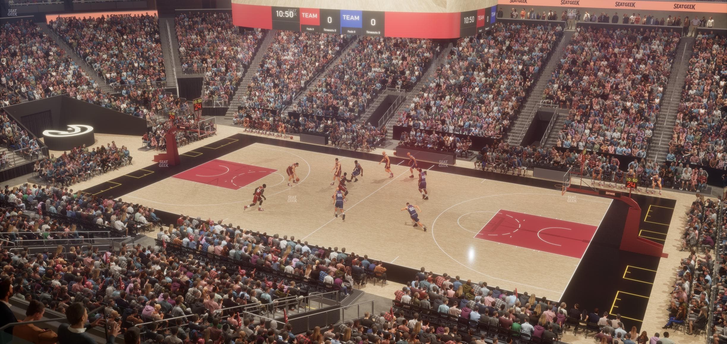 State Farm Arena - Section Loft Suite 5 Seat View