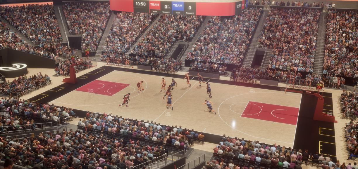 State Farm Arena - Section Loft Suite 6 Seat View