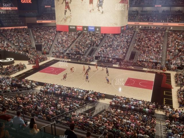 State Farm Arena - Section Loft Suite 6 Seat View