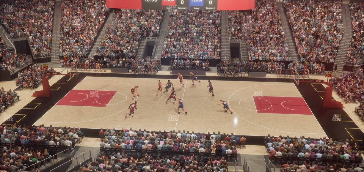 State Farm Arena - Section Loft Suite 9 Seat View