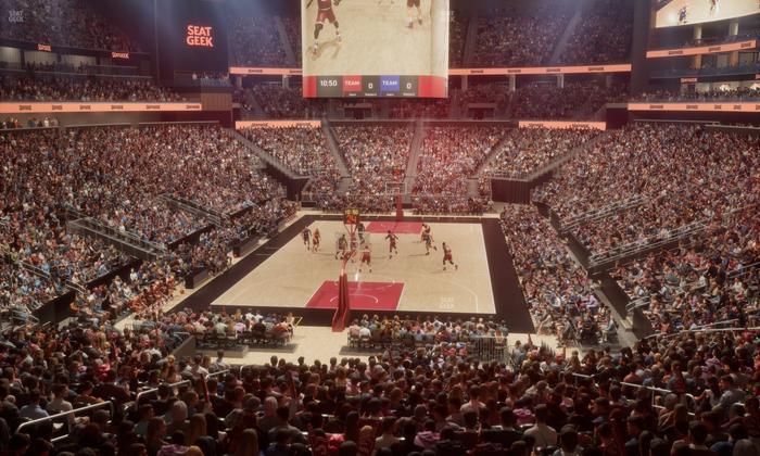 State Farm Arena - Section T 12 Seat View