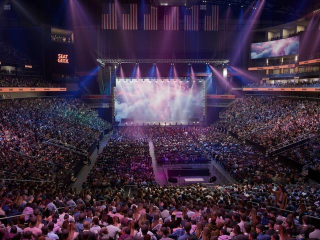 Official view from Section T 14 at State Farm Arena