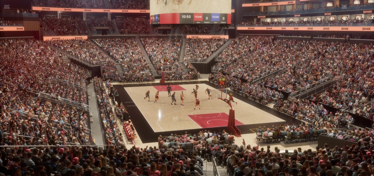 State Farm Arena - Section T 15 Seat View