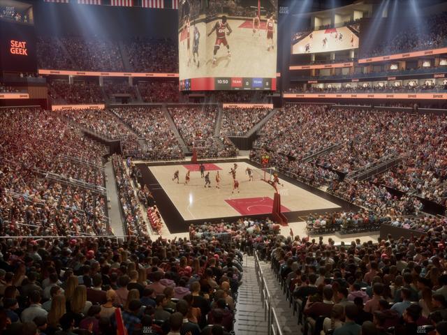 State Farm Arena - Section T 15 Seat View