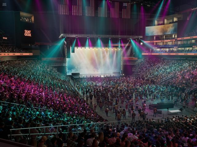 State Farm Arena - Section T 16 Seat View