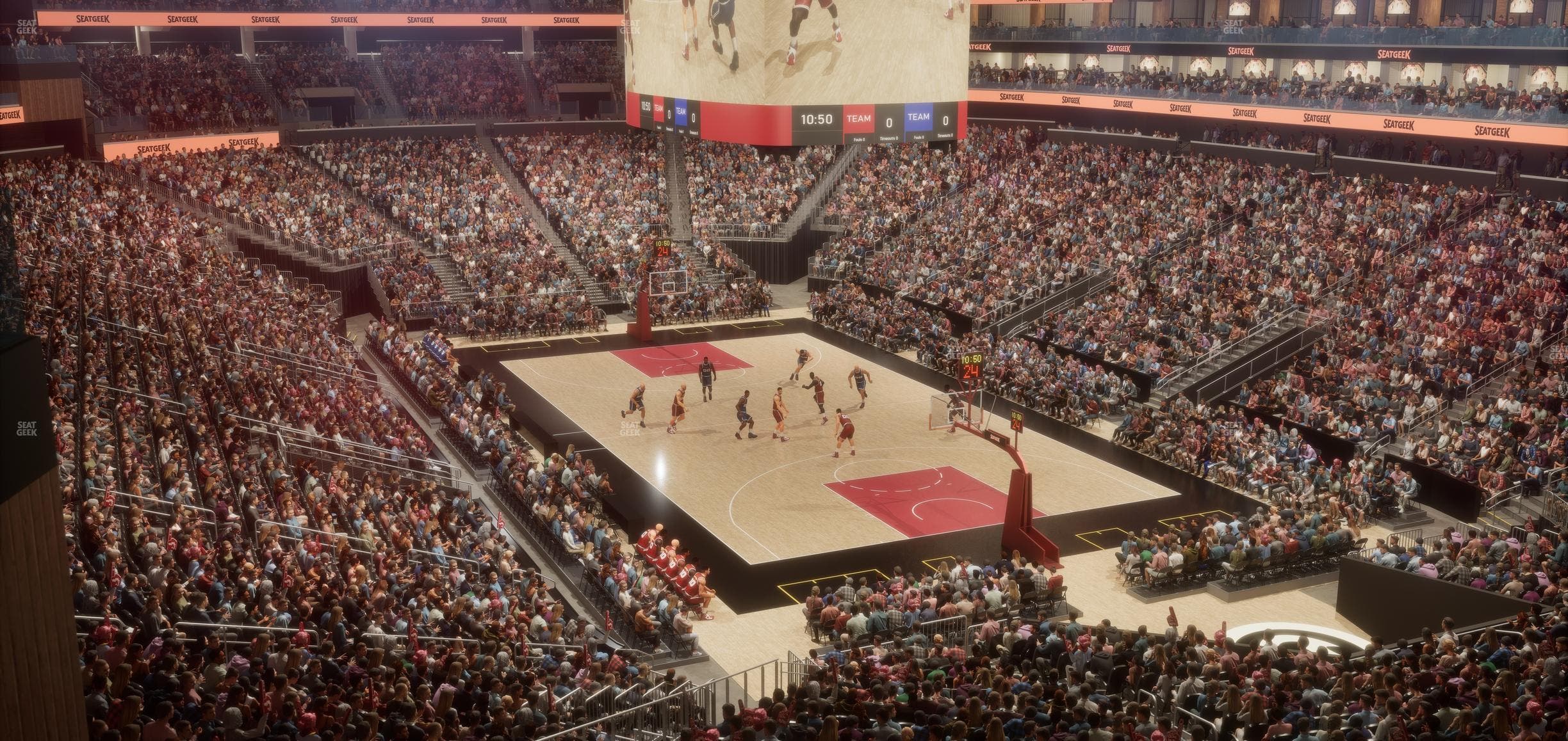 State Farm Arena - Section T 16 Seat View