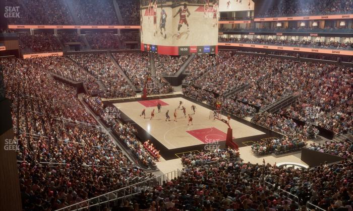 State Farm Arena - Section T 16 Seat View