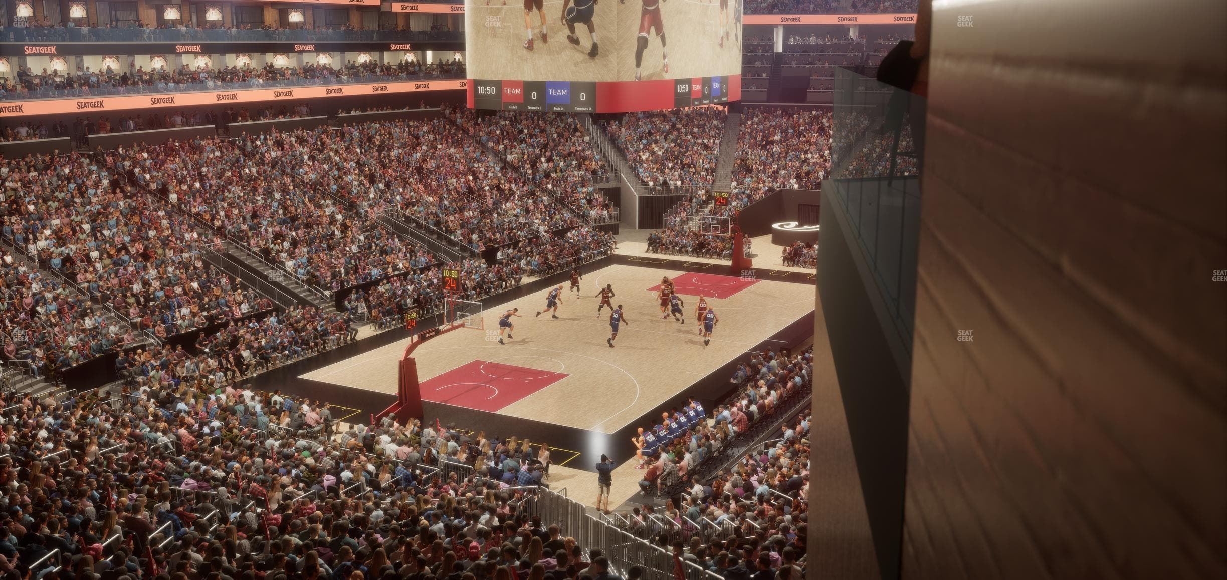 State Farm Arena - Section T 2 Seat View