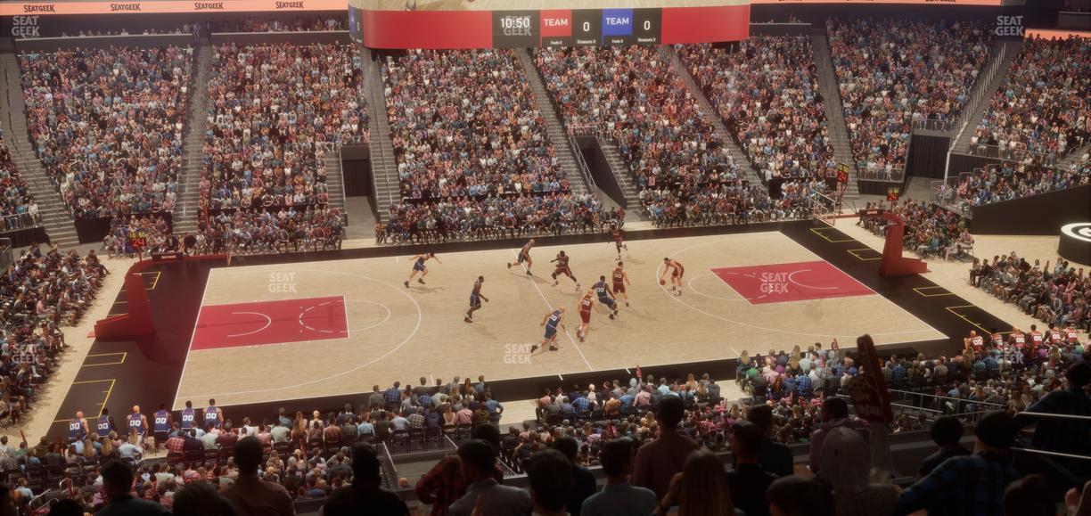 State Farm Arena - Section T 23 Seat View