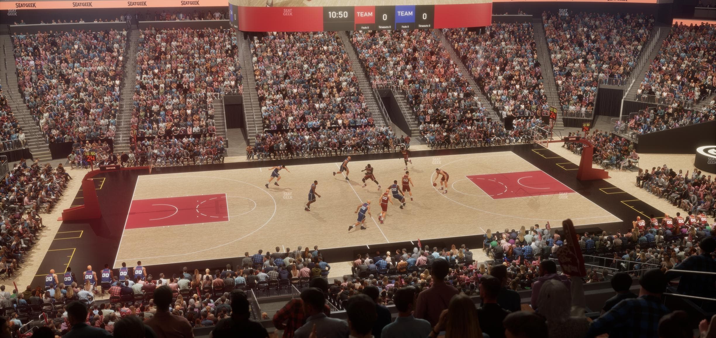 State Farm Arena - Section T 23 Seat View