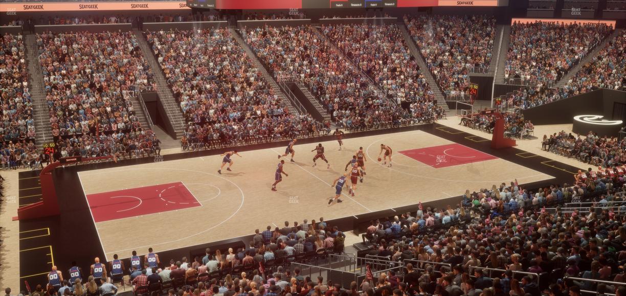 State Farm Arena - Section T 24 Seat View