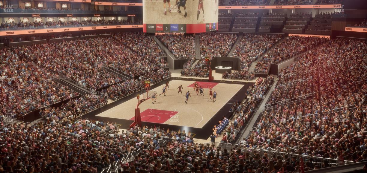 State Farm Arena - Section T 3 Seat View