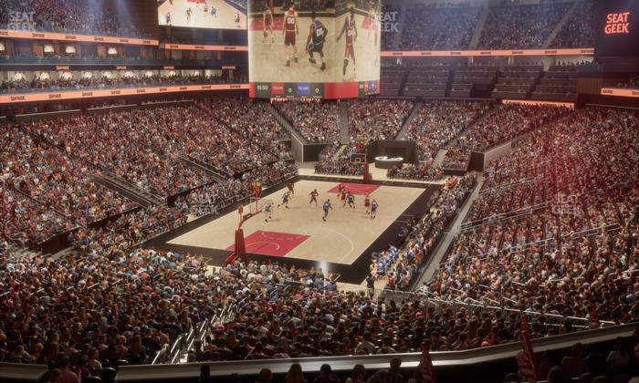 State Farm Arena - Section T 3 Seat View