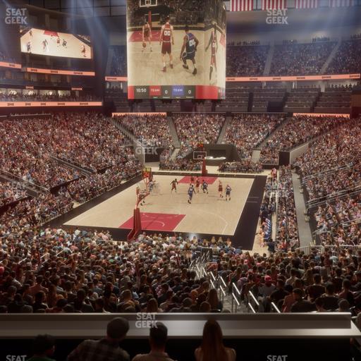 State Farm Arena - Section T 4 Seat View