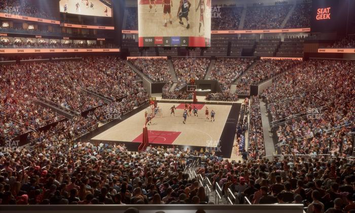 State Farm Arena - Section T 4 Seat View