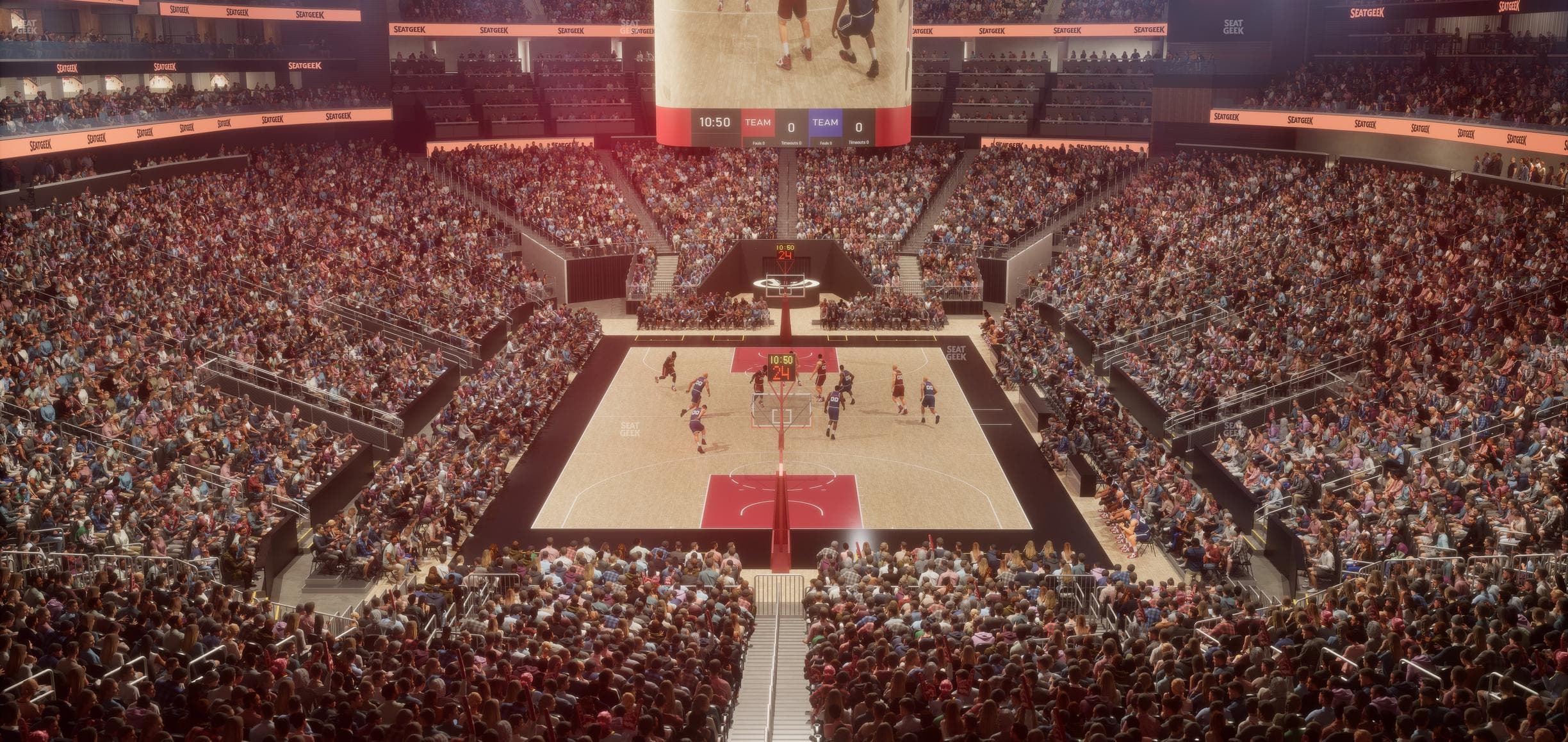 State Farm Arena - Section T 5 Seat View