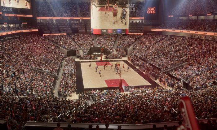 State Farm Arena - Section T 6 Seat View