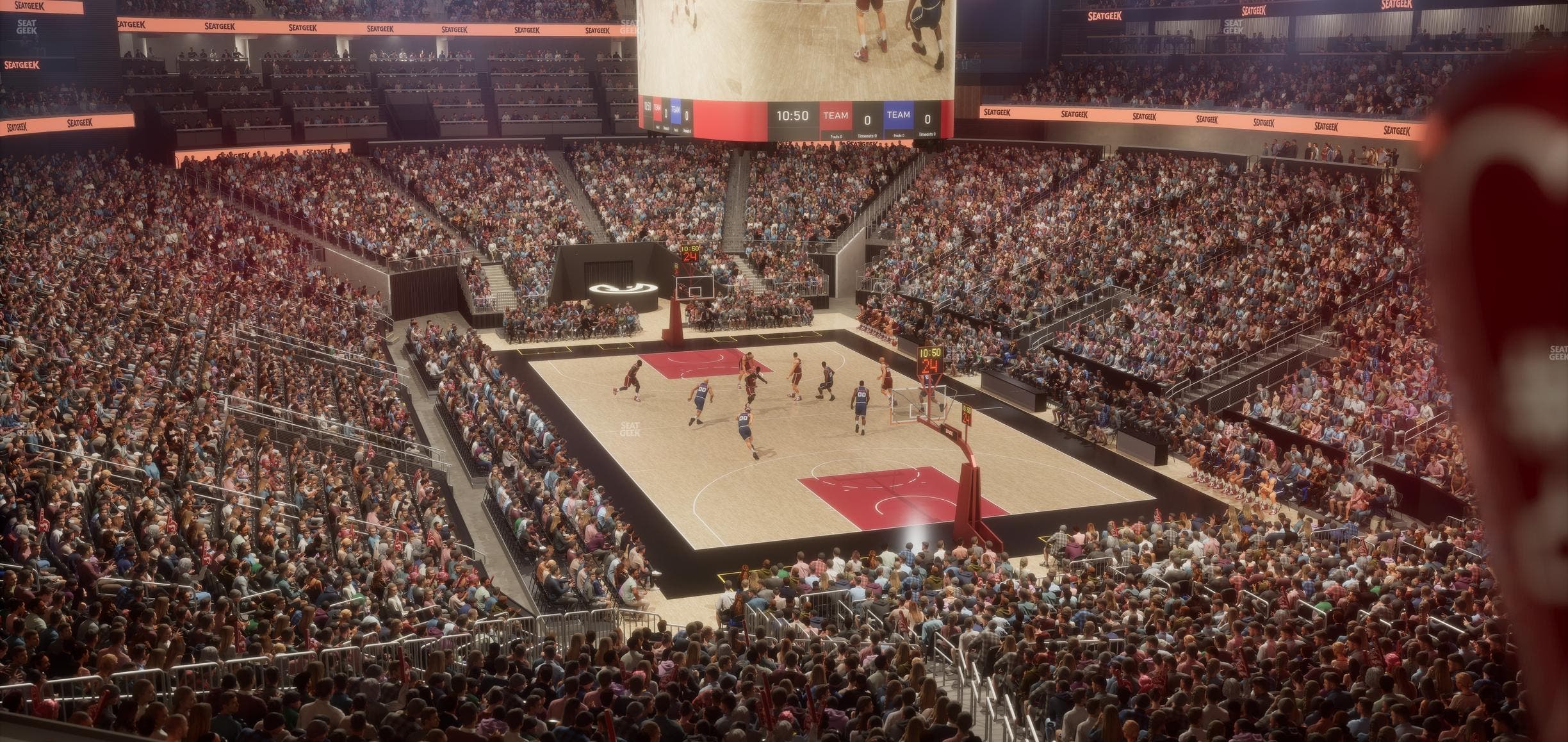 State Farm Arena - Section T 7 Seat View