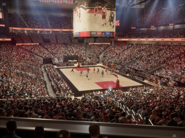 State Farm Arena - Section T 7 Seat View