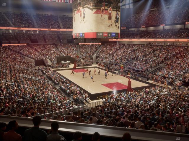 State Farm Arena - Section T 8 Seat View