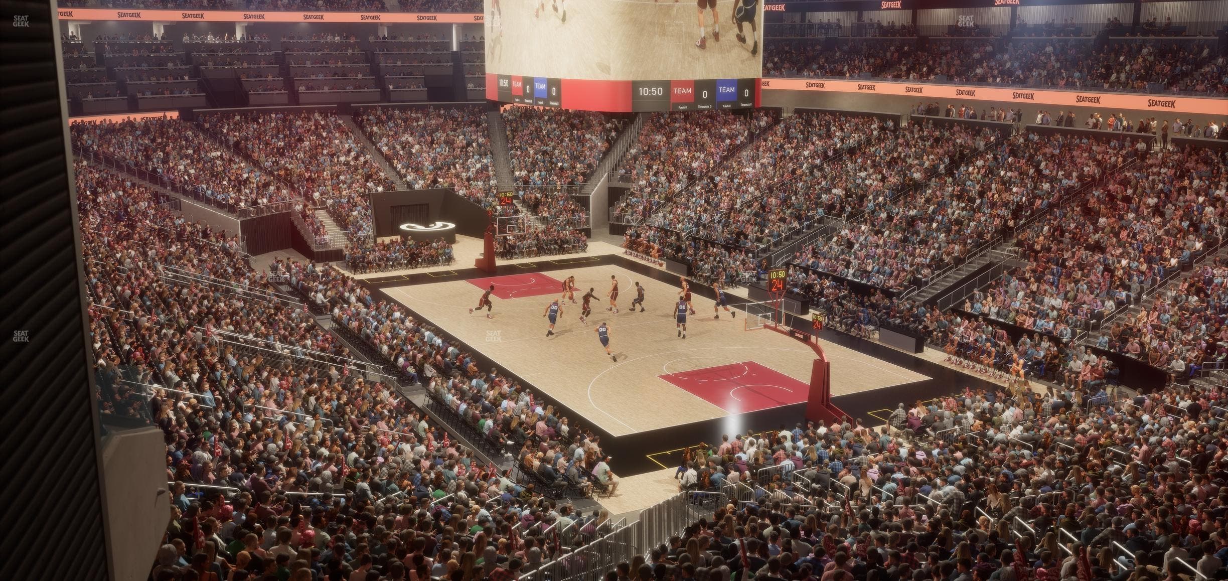 State Farm Arena - Section T 8 Seat View