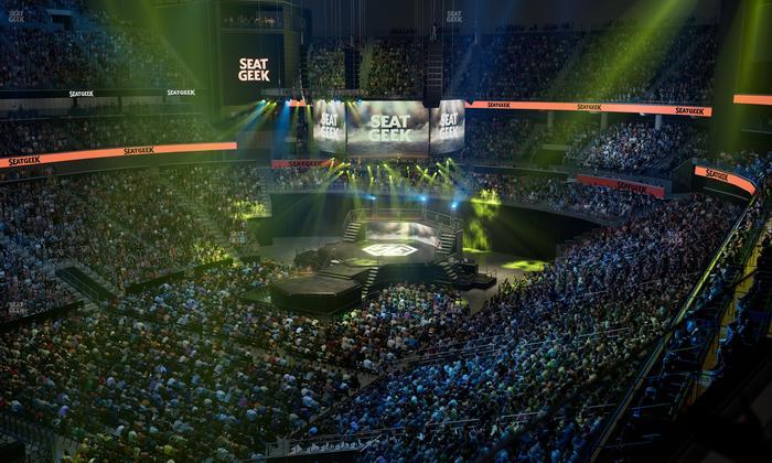 State Farm Arena - Section Top Golf Swing Suite 3 Seat View