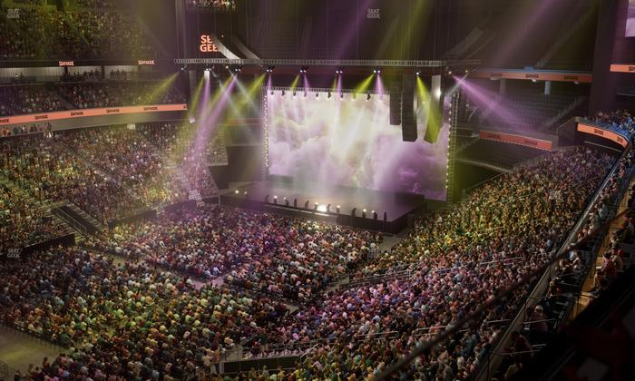 State Farm Arena - Section Top Golf Swing Suite 3 Seat View