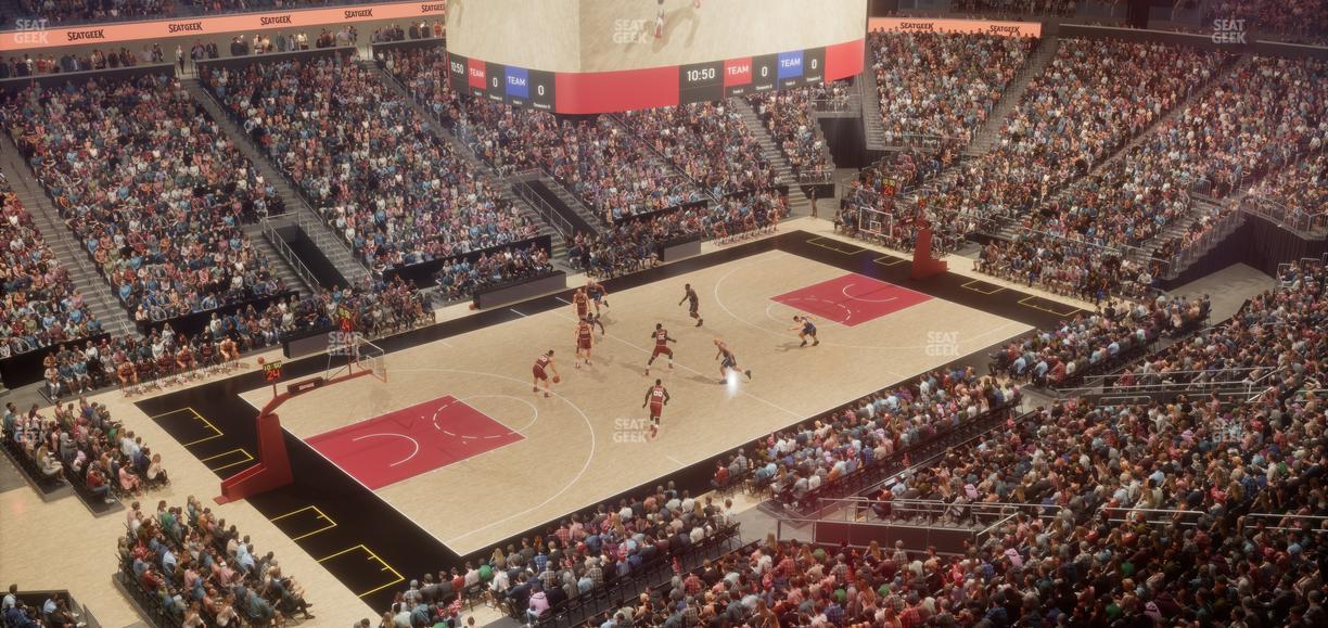 State Farm Arena - Section Top Golf Swing Suite 3 Seat View