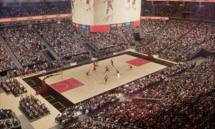 State Farm Arena - Section Top Golf Swing Suite 3 Seat View