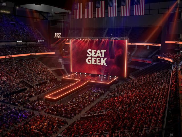 State Farm Arena - Section Top Golf Swing Suite 4 Seat View State Farm Arena - Section Top Golf Swing Suite 4 Seat View