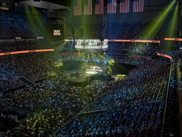 State Farm Arena - Section Top Golf Swing Suite 4 Seat View