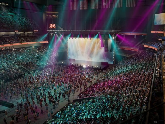 State Farm Arena - Section Top Golf Swing Suite 4 Seat View