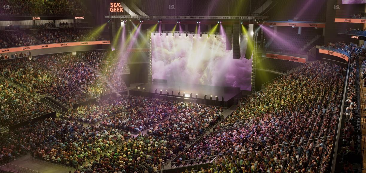 State Farm Arena - Section Top Golf Swing Suite 4 Seat View